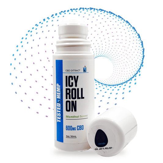 Icy Roll-On with 600 MG CBD Extract