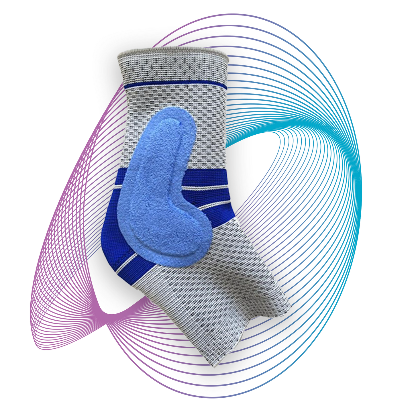 Ankle Brace with Silicone